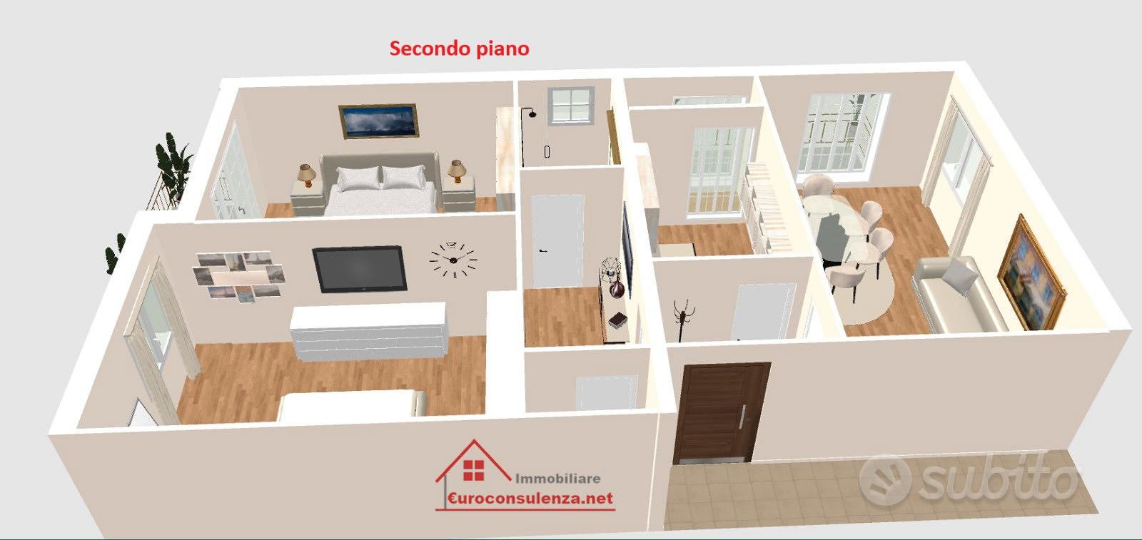 Appartamento economico a Casarano di 90 mq - Vista 2