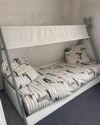 Letto bambino Tepee con rete SIFFROY