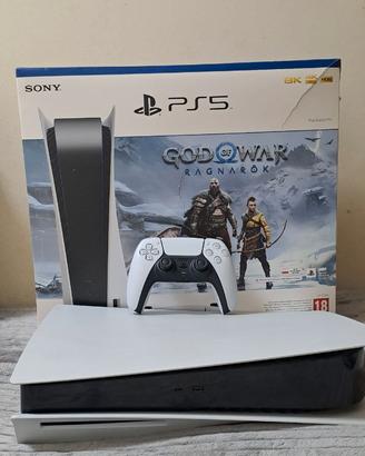 Sony PS5 + lettore COME NUOVA + Horizon Forbidden