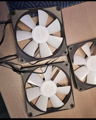 Ventole NZXT Core RGB 120mm + controller