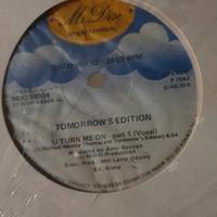 Vinile 33 giri 
tomorrow's edition 
u turn me on