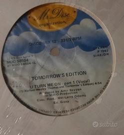 Vinile 33 giri 
tomorrow's edition 
u turn me on