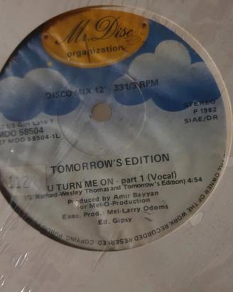 Vinile 33 giri 
tomorrow's edition 
u turn me on