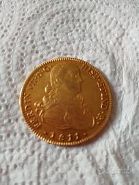 moneta spagnola 8 escudos