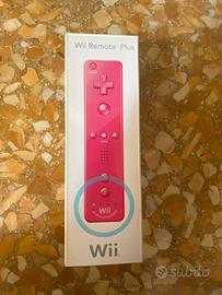 Controller Nintendo Wii Remote Plus nuovo rosa