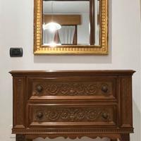 Cassettiera ingresso + specchio