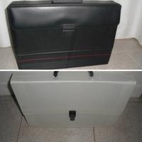 Due valigette porta carte e porta documenti