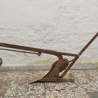 Aratro antico da arredamento stile rustico