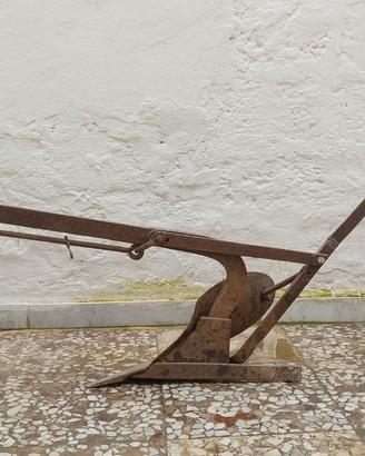 Aratro antico da arredamento stile rustico