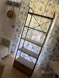 Scaffale legno vintage