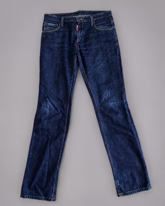 Jeans Uomo Dsquared2 Blu Scuro