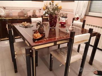Tavolo 160x160 con sedie