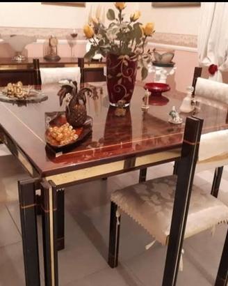 Tavolo 160x160 con sedie