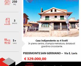 Casa su 4 livelli,indipendente in centro