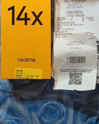 Real me 14X 8+256