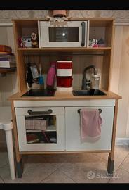 Cucina Ikea Legno x bambini