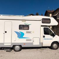 Camper mansardato Fiat Elnagh Marlin 5.91 metri