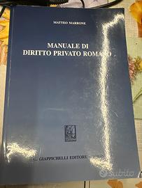 Manuale di diritto privato romano