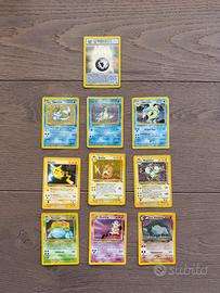 Lotto Carte Pokémon Vintage WOTC Era