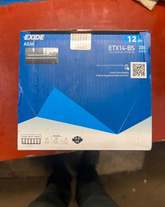 Batteria 12v,  12 Ah di capacità e 200 A