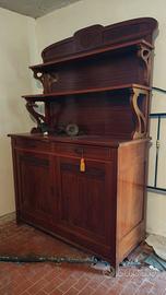 Credenza e piattaia fine 800