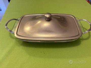 Teglia rostiera/lasagnera Silver  e Vetro Pyrex