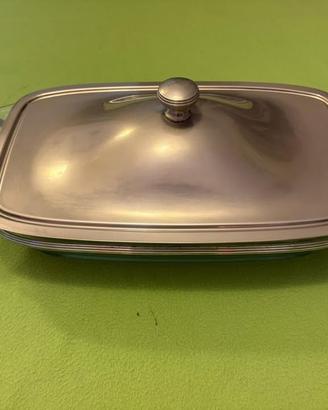 Teglia rostiera/lasagnera Silver  e Vetro Pyrex