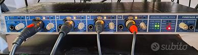 RME Fireface 800 + 2 pre + compressor + scheda fir
