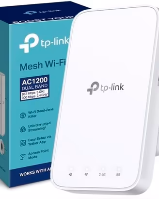 RE330 Ripetitore Wi-Fi AC1200Mbps, Dual-Band