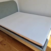 Letto 1 piazza e mezza 140x200 + materasso + rete