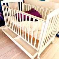 Letto Pali Bambini e Materasso