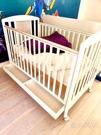 Letto Pali Bambini e Materasso