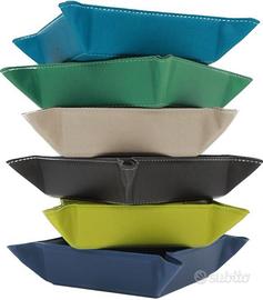 Svuotatasche in ecopelle vari colori