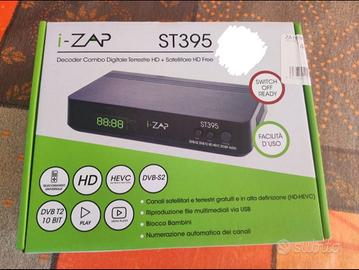 2 Decoder  DVB T2 + satellitare DVB S2