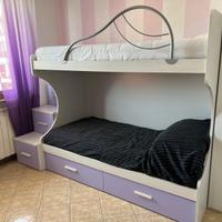 Giessegi Camera Cameretta Letto a castello