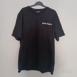 T-shirt uomo nera Palm Angels