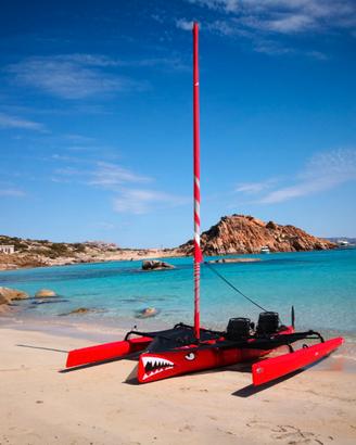 Hobie Tandem Island - trimarano - vela - canoa 