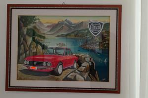 lancia Fulvia quadro