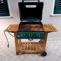 barbecue a gas