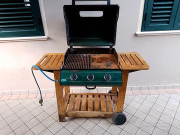 barbecue a gas