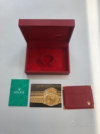 Rolex set box/scatola 60.00.02  libretti originali