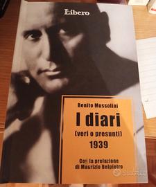Libro "i diari" Benito Mussolini