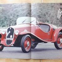 Poster auto paginone centrale Auto Oggi anni '90 1