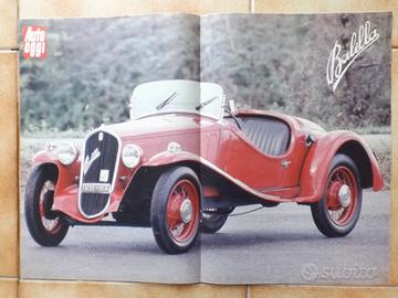 Poster auto paginone centrale Auto Oggi anni '90 1