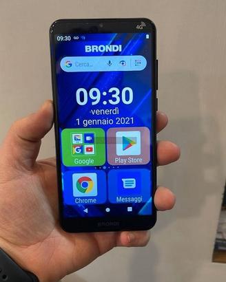 Brondi Amico Smartphone XL black 16 GB - 4280