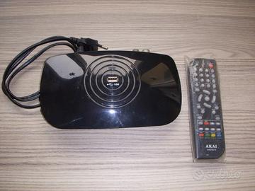 Decoder digitale terrestre AKAI registratore USB
