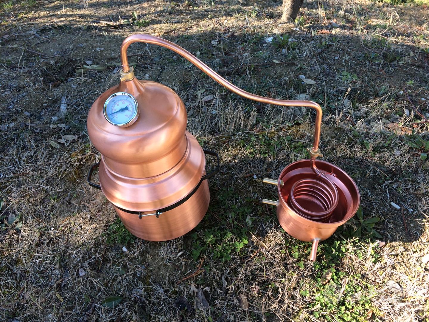 Distillatore In Rame, da 10 lt. Alambicco new - Giardino e Fai da te In  vendita a Modena