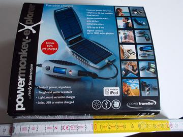 Powertraveller caricabatterie solare per iPod, cel