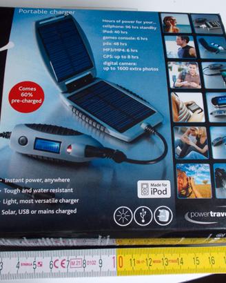 Powertraveller caricabatterie solare per iPod, cel