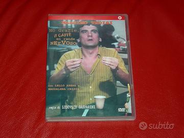 DVD-NO GRAZIE, IL CAFFE' MI RENDE NERVOSO Troisi